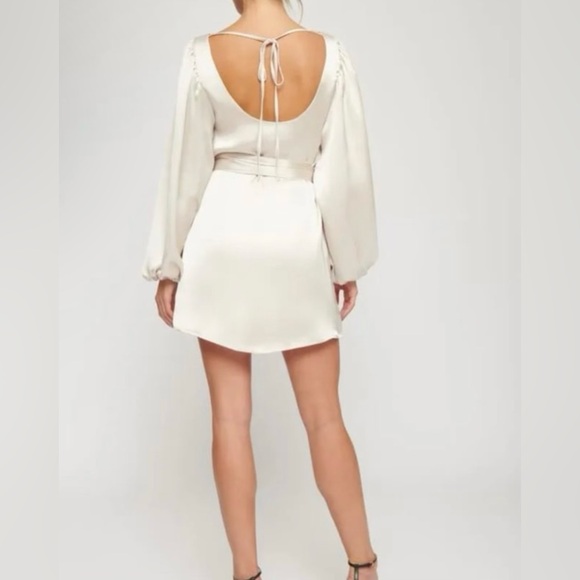 Dynamite NWT XS satin dress - Picture 2 of 4